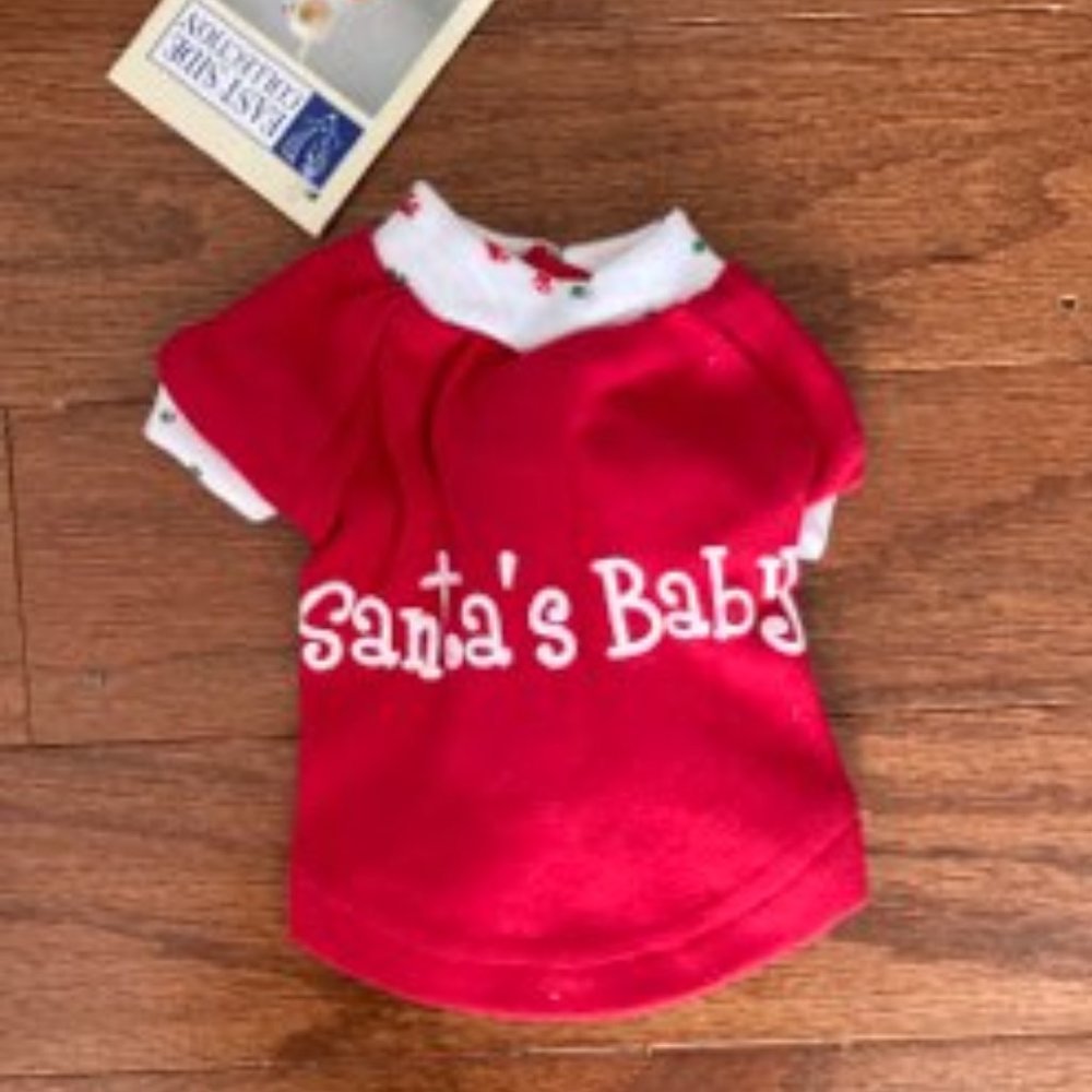 East Side Collection Santa's Baby Dog Onesie